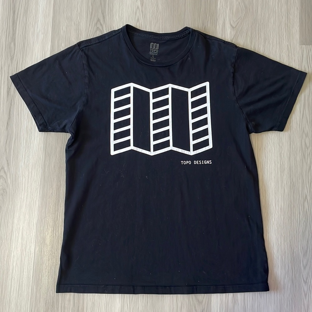 Topo Designs T Shirt - Black (L)